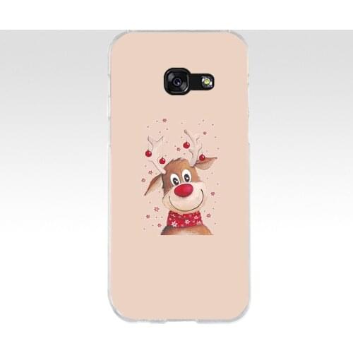 323FG Cartoon Christmas Soft Silicone Tpu Cover phone Case for Samsung j3 j5 j7 2016 2017 j330 j2 j6 Plus 2018