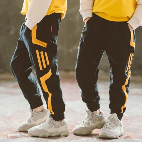 Childrenswear 2020 Autumn Girls Korean-style Sweatpants Mixed Colors CHILDRENS Sport Pants Versatile BOYS Casual