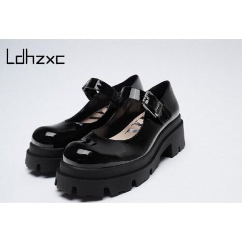 LDHZXC 2021 New Arrive Single Shoes Women Pumps Square Toe Spring Summer 5.5cm High Heel Dress Office Shoes Ladies