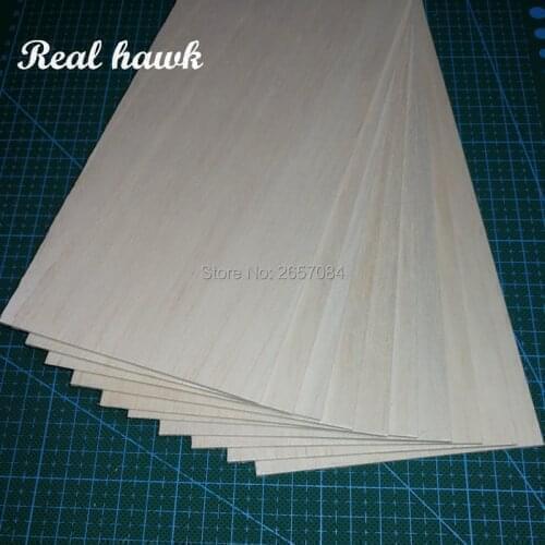 1pcs 1000x80x5mm AAA+ Model Balsa wood sheets for DIY RC model wooden plane boat material