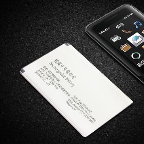 For PHILIPS Xenium E180 E181 CTE180BK Lithium Polymer Battery 3100mAh AB3100AWMT AB3100AWMC For PHILIPS Xenium E180 E181 CTE180B