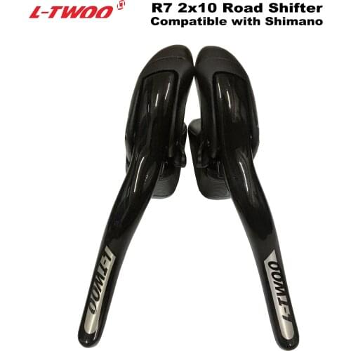 LTWOO R7 2X10 Road Bike Shifters 2x10 Speed Road Bicycle brake shift derailleur Compatible 10s R6800 R4700 Claris Sora QUANTUM