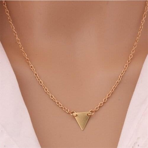 Chunky Necklace for Women Gold Color Clavicle Chain Fashion Female Choker Jewelry Charm Necklace New