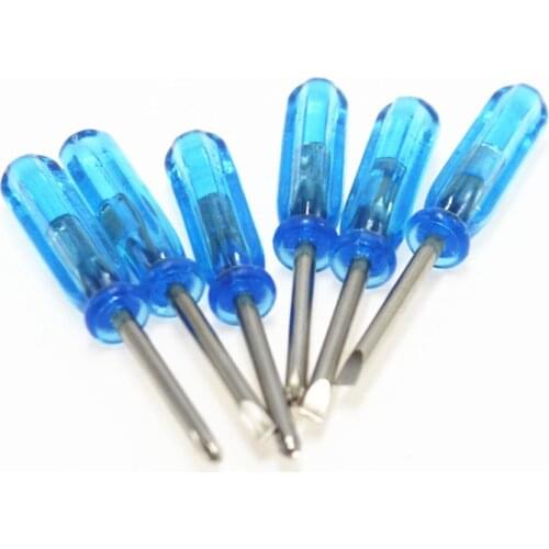 10PCS Hot New Phillips Slotted Cross Word Head Five-pointed Star Mini Screwdrivers For Phone Laptop Repair Open Tools