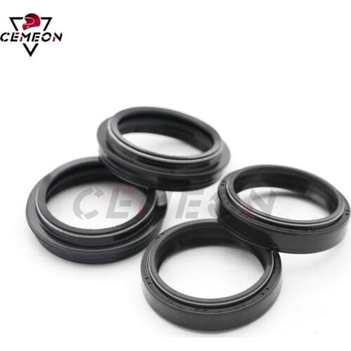 Motorcycle front shock absorber oil seal For WHITE POWER - WP 43 MM FORK TUBES 2011-2016 Fork seal dust cover
