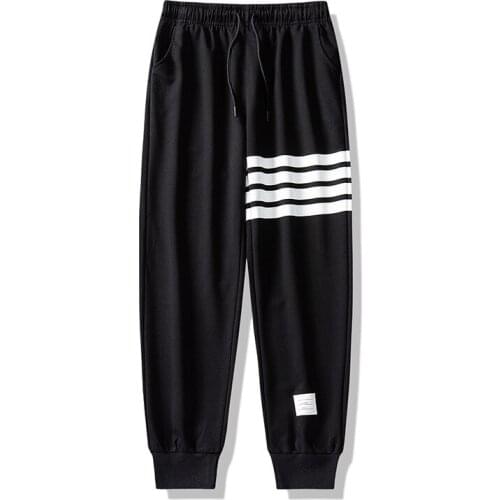 Mens Pants 2021 New Summer Casual Sports Pants Mens Knitted Cotton Pants Closure Thin Shorts Mens Trousers Casual Clothes