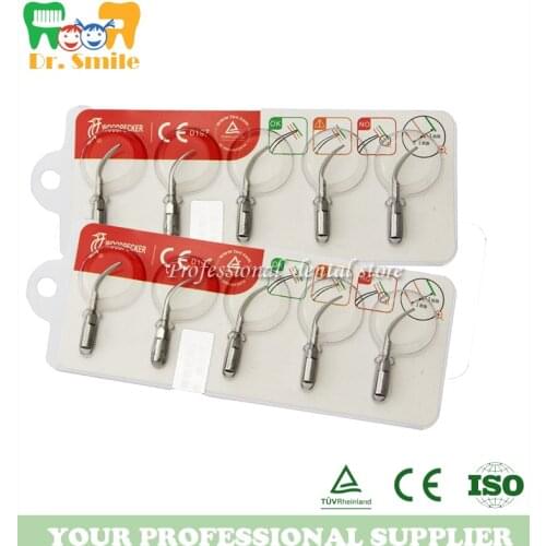 2 set Original woodpecker G1 G2 G4 P1 Dental Ultrasonic Scaler Tips scaling tips handpiece Fit EMS & WOODPECKER