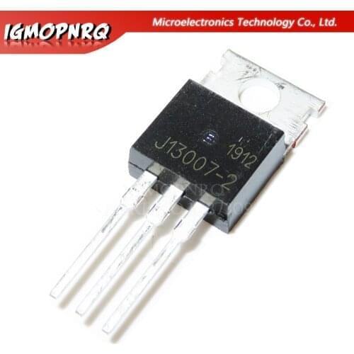 10pcs FJP13007 MJE13007 J13007 J13007-2 TO-220 new original