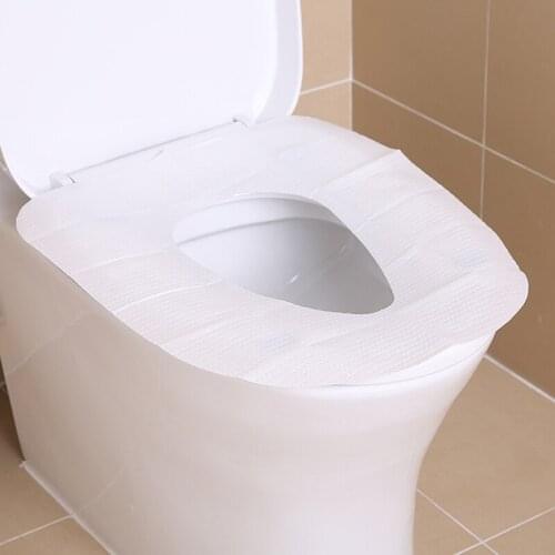 NEW Outdoor Product Disposable Toilet Seat Cover Portable Closestool Pad for Travel Hotel Toiletseat Cushion