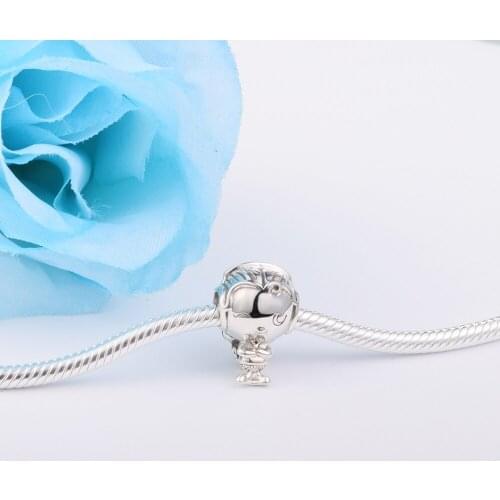 Fits for Pandora Beads Bracelets Girl Teenager Charms 100% 925 Sterling Silver Jewelry Free Shipping