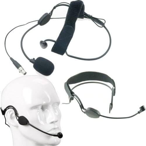 Professional TQ30 Cardioid Sing Headset Microphone for AKG Samson Gemini Wilress Head Wear Mic TA3F Connector Mini XLR 3Pin