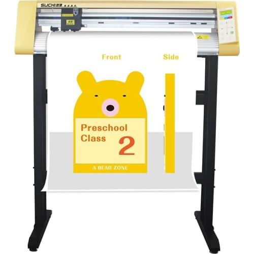 Cutting plotter servo motor vinyl graphics 730mm wifi control vinyl cutter plotter