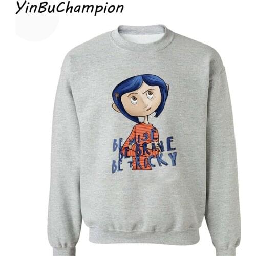 Sudadera Hombre 3D Hoodies Men Coraline Sweatshirt Mens Streetwear Hoodies Harajuku Hooded Mantle Bluza Z Kapturem