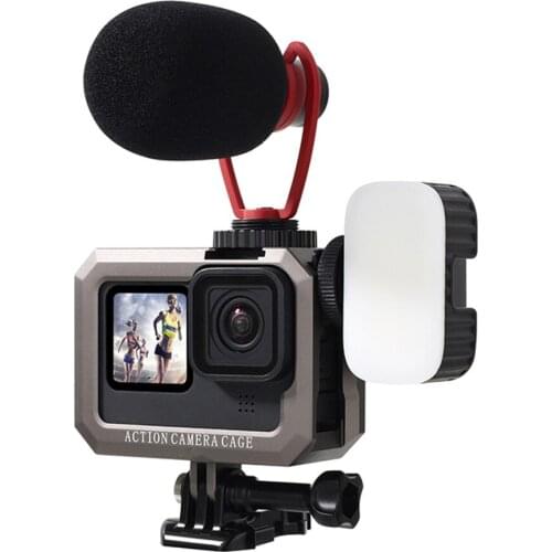 Protective Frame Mount Housing Border Case Expansion Frame for GoPro Hero 9 Action Camera Accessories