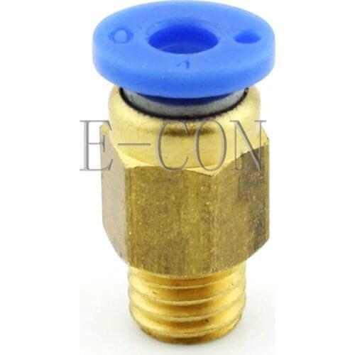 1 Pcs Air Pneumatic Quick Release Connector M8*1.25 Threaded metric 4mm Tube