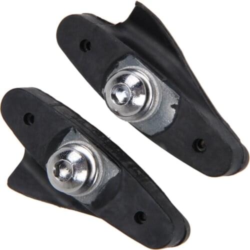 2PCS Mi.XIM MTB Mountain Road Bicycle Cycling Folding Bike V Brake Pads Holder Rubber Blocks C Clamp Durable Parts