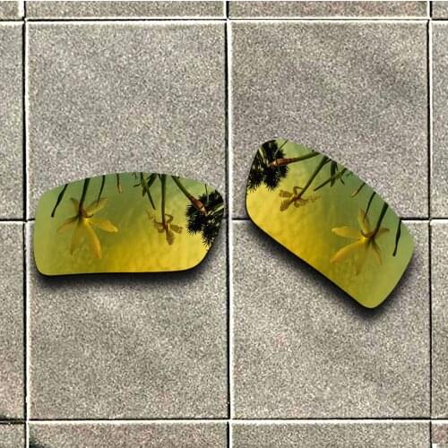 24K Gold Polarized Sunglasses Replacement Lens for-Oakley Gibston Frame 100% UV Protection Good Fitness