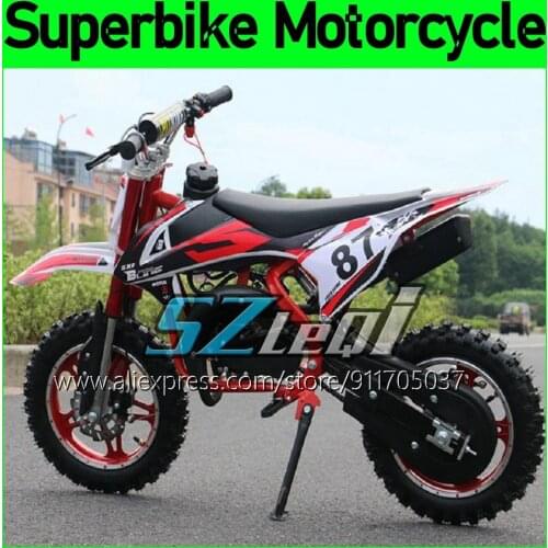 49cc Real Superbike mini ATV off-road vehicle mountain bike small motorcycle 2Stroke vehicle hill bikes beach sports car Scooter