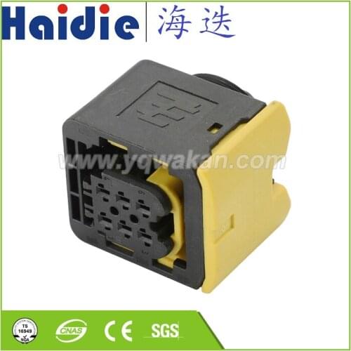 Free shipping 2sets 6pin auto electric female plug cable waterproof wiring connector 1-1418469-1