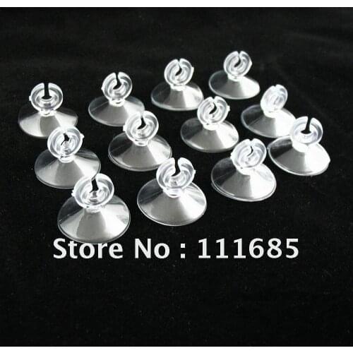 Free shipping 50pcs Silicon Suction Cup High Quality For Aquarium Tube CO2 Diffuser Fish Tank