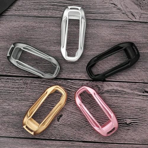 5 Colors Optional Fashional Luxury Aluminum Alloy Car Key Chain For Tesla Model X Fob Pocket Case Cover Holder