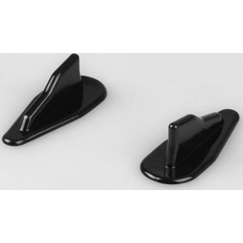 CHIZIYO 1PC Universal EVO-Style PP Roof Shark Fins Spoiler Wing Kit Vortex Generator