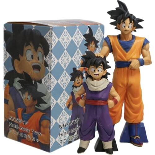 Dragon Ball Z Goku and Gohan Reversion Action Figure Boxed Ornaments Animation Figurine Model Collective Gifts