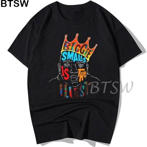 Notorious Big BIGGIE SMALLS T Shirt Men Women High Quality Aesthetic Cool Vintage T-shirt Harajuku Streetwear Hip Hop Tshirts