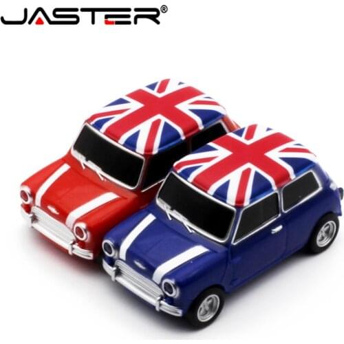 JASTER Mini Car Model pendrive 4GB 8GB 16GB 32GB 64GB USB 2.0 USB Flash drive memory stick pen drive Gift U disk free shipping