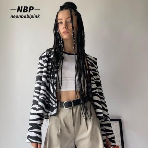 Женские пиджаки NEONBABIPINK China At AliExpress