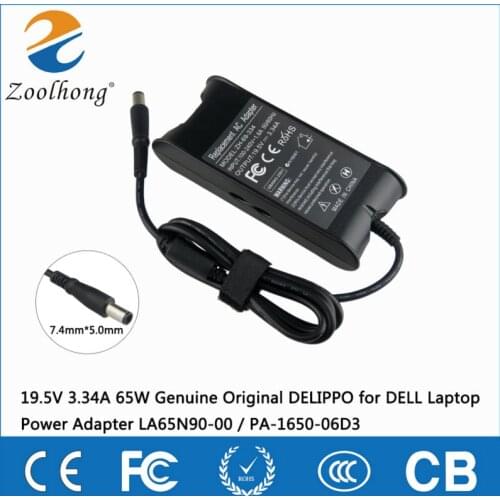 New Genuine 65W AC for Dell Latitude 19.5V 3.34A 7.4*5.5mm Laptop Ac Adapter E7250 E6430 E6500 Laptop Charger Power Supply