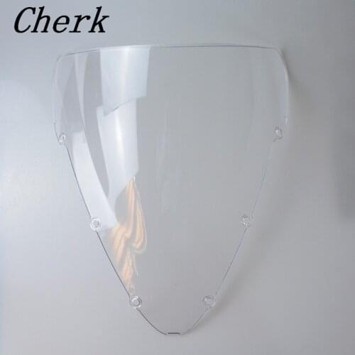 New Clear Motorcycle Double Bubble Windshield Fairing Windscreen Screen For Honda CBR600 F4i 2001-2007 06 05 04 03 02 cbr