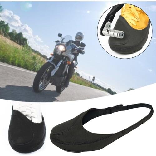 Anti-slip Motorcycle Gear Shift Pad Waterproof Riding Cycling Shoes Cover Scuff Mark Protector Motorbike Bike Boots Cover Adjust