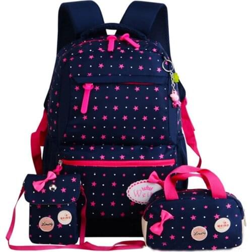 New 2020 Star Printing Children School Bags For Girls Teenagers Backpacks Kids Orthopedics Schoolbags Backpack mochila infantil
