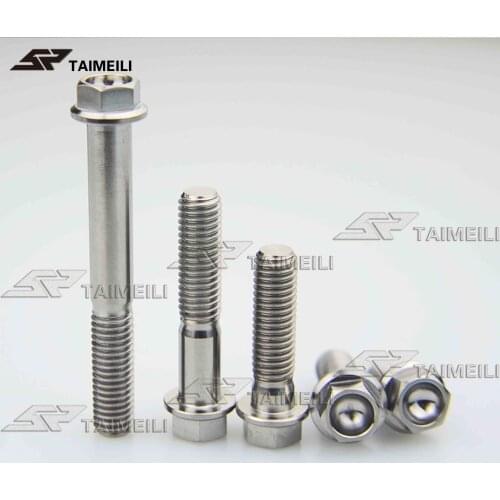 Titanium screw flange head screwM8*15/20/25/30/35/40/45/50/55/60mm GR5 material