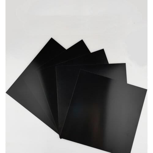 100x100mm 200x200mm 300x300mm 5052 Alloy Aluminum Plate Color Anodized Al Sheets