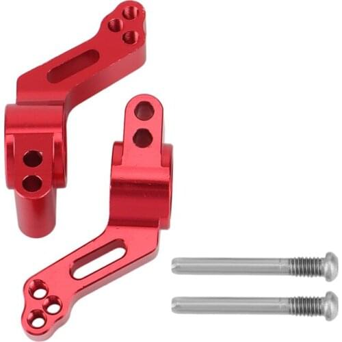 2pcs Alloy Rear Stub Axle Carriers for RC Traxxas 1/10 2WD Slash Stampede Rustler Bandit-Replaces Part 3752