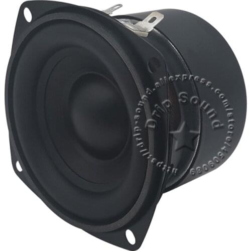 3" inch 4ohm 8ohm 25W Double Magnetic Speaker Hifi Audio Woofer Loudspeaker Bass Horn Trumpet DSCS-3-03B