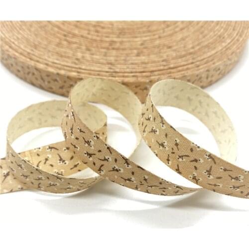 5Yards 15mm Cotton Ribbon Black and white pattern Printed Cotton Ribbons For Wedding Christmas Decoration DIY Sewing Fabric #09