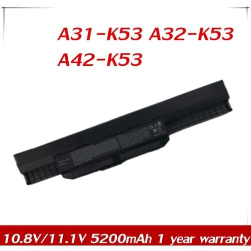 7XINbox Battery For Asus A31-K53 A32-K53 A42-K53 A43 A45 A53E A54 A83 A84 K43 K53 K54 K84 P43 P53 Pro4J Pro5P X43 X44 X53 X54