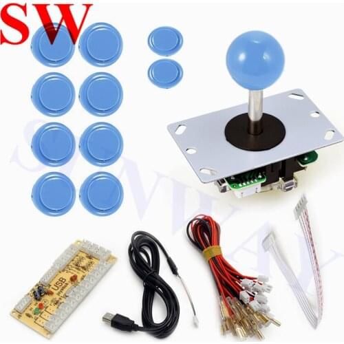 Arcade MAME Game DIY Kits PC To Arcade Joystick & Buttons Computer Games Zreo Delay USB Encoder For Jamma Game Fighting Machine