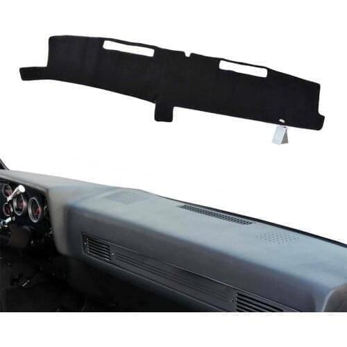 Car Dashmat Dash Mat Dashboard Cover For Chevy C10 C20 C30 Silverado K10 K20 K30 1981-1987 For GMC Suburban Jimmy 1981-1991 LHD