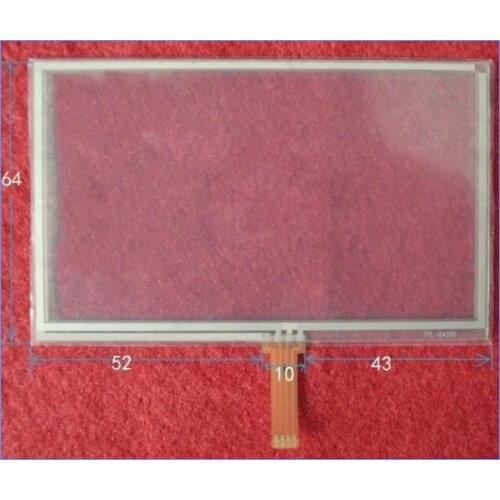 Free shipping 4.3 looply touch screen touch board gps navigator handwritten screen 105*64mm