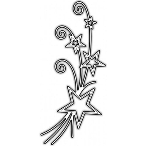 Star Bouquet Set Metal Cutting Dies Stencils For DIY Scrapbooking Decorative Embossing Handcraft Die Cutting Template 2018 New
