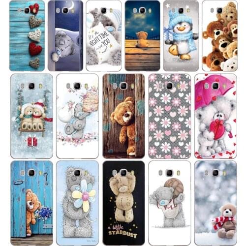 386FG Tatty Teddy Me To You Bear Soft Silicone Tpu Cover phone Case for Samsung j3 j5 j7 2016 2017 j330 j2 j6 Plus 2018