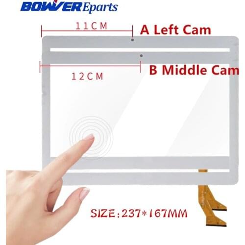 For 10.1 inch LNMBBS K107 tablet Touch screen Digitizer panel CH-1096A4-PG-FPC308-V01 CH-1096A4-FPC308 GT10PG127 V2.0 3.0 4.0