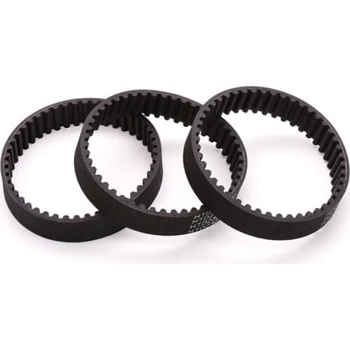 HTD3M/5M Rubber Timing Belt Width 10/15mm Closed Loop Drive Belts Perimeter 207 210 213 216 219 222 260 265 270 275 280 285mm