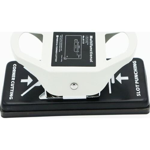 Card Puncher PVC Punching Machine Round R5 Flat Hole 3*13MM Dual-purpose Chamfer Plastic Card Punching Equipment Tools Tool