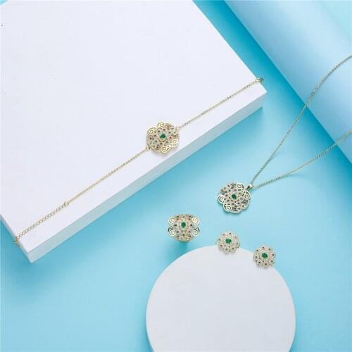 2020 SEP summer new design jewelry set for women fashion jewelry set copper high quality jewelry set