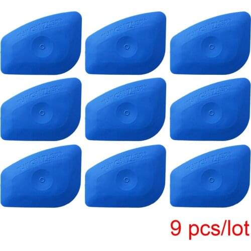 Multilateral Soft Blue Squeegee Lil Chizler Vinyl Label Scraping Tool Auto Stickers Decals Screen Printing Sign Making Craft A25